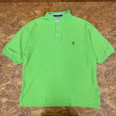 ’90 TOMMY HILFIGER オールドトミー ポロシャツ L グリーン フラッグタグ トミーヒルフィガー 半袖 ショートスリーブ