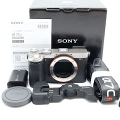 ショット数2070回、元箱付き。★新品級★ SONY ソニー α7CR ボディ シルバー [ILCE-7CR S]