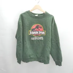 USA製 90's JURASSIC PARK スウェット　トレーナー M 公式 25ec21e252fcacc38bd7456e011ca6