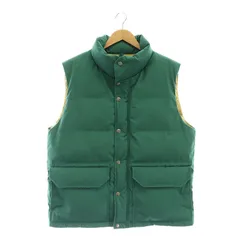 ノースフェイス パープルレーベル THE NORTH FACE PURPLE LABEL ND2158N 65/35 Sierra vest ダウンベスト M 緑 /MI ■OS