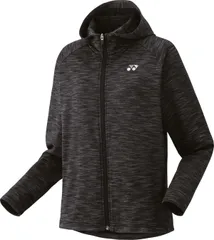 【新品・5営業日で発送】YONEX ヨネックス ウィメンズニットウォームアップパーカー (58114) 色 : ブラック サイズ : L 