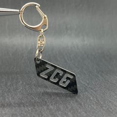 ZX25R zx-25r カーボンファイバーキーホルダー - メルカリ