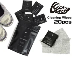 KicksWrap キックスラップ クリーニングワイプス KicksWrap Cleaning Wipes 20pcs kw-041 20枚入り スニーカー 靴 専用 ウェットシート ケア 汚れ落とし