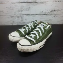 CONVERSE ALLSTAR WASHEDCORDURY ウォッシュドコーデュロイ オックス グリーン 緑 23cm 1SC633 L07800