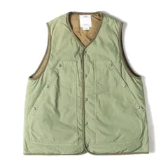 美品 visvim ビズビム ベスト サイズ:2 22SS 天然染料加工 ハンティング ダウンベスト COVEY DOWN VEST グリーン アウター ジャケット 上着【メンズ】のサムネイル