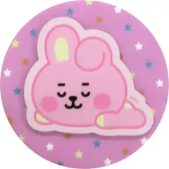 【中古】鏡・ミラー COOKY(ジョングク) ベビー レザーパッチポケットミラー 「BT21」