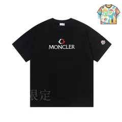 モンクレール　ブラック刺繍ロゴTシャツ　M 極美品 Yahoo!オークション - 15『極美品・最高峰』 MONCLER