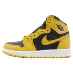 NIKE (ナイキ) AIR JORDAN 1 RETRO HIGH OG GS POLLEN エアジョーダン1 レトロハイオージー パラン ハイカットスニーカー レディース US5Y/23.5cm 575441-701