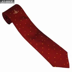 ヴィヴィアンウエストウッド ヴィヴィアンネクタイ Vivienne Westwood 8.5cm ドット柄 81050004 W001M H401-RED