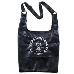 スヌーピー ショルダーバッグ IP.RS.メタリック.Peanuts-0Q メタリック調生地ショッパー型ショルダー Black ピーナッツ ルートート 手提げかばん 斜め掛け 肩掛けカバン キャラクター グッズ 