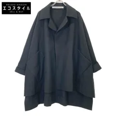 ✨新品未使用✨定価7.5万 コグザビックスモーク スクエアコート 極美品✨定価7.5万 コグザビッグスモーク スクエアコート ダブル