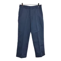 Dickies ディッキーズ 874 ワークパンツ ネイビー(メンズ W34 L30)中古 古着 U5121