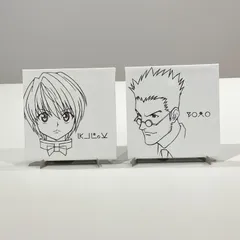 HUNTER×HUNTER　一番くじ　キャンバスボード　E賞　クラピカ　レオリオ　【送料無料】