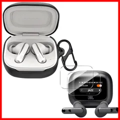 【在庫処分】スリム 軽量キズ防止 全面保護紛失防止滑り止め 薄型 シリコン保護ケース充電便利 Mosasa 保護フィルム 旅行 カバー+ ケース 用 3 耐衝撃 BEAM LIVE LIVE 防塵-ブラック 3/ BUDS JBL