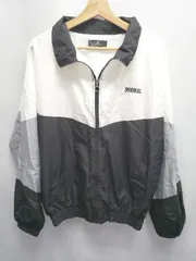◇ ⊇ MONO-MART モノマート バイカラー 長袖 ビッグシルエット切り替え ブルゾン サイズF ブラック系 マルチ レディース E  【1507230005090】のサムネイル