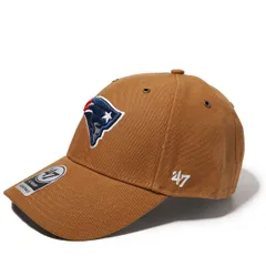 '47Brand×Carhartt NEW ENGLAND PATRIOTS CARHARTT X '47 MVP - CURVE VISOR フォーティーセブン×カーハート フォーティーセブンブランズ NFL NE ニューイングランド ペイトリオッツ