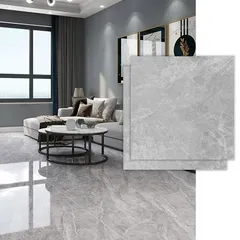 SONGSONG 大理石 フロアタイル 44枚セット 2畳より大きい フローリングシート フローリングシート貼るだけ 浴室 玄関 防水 フロアシート トレイ用 diy 床材 フロリングシート 接着剤不要 初心者ok 1