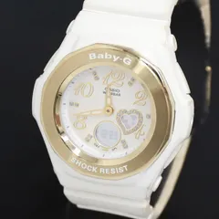 Hito★ 新品未使用　Baby-G ホワイト 腕時計 ショックレジスト 初ダイヤモンド！クリスマス限定ペアG-SHOCK、35周年スペシャル