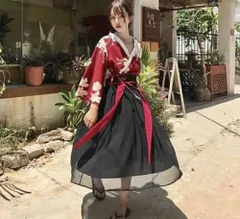 刺繍百合花吹雪振袖晴れの日成人式卒業式着物012a p