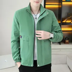 種類32：M 80/H：8828 薄型 グレー メンズ ファッション 服 用 オシャレ シンプル 大人 かっこいい ストリート 夏コーデ トップス  薄手 スタンドカラー ウィンドブレーカー カジュアル ジャケット コートロング 