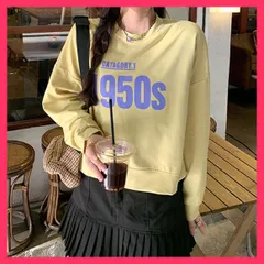 ★スタッフおすすめ★Tシャツ レディース 長袖 韓国風 ドロップショルダーと長めの袖丈が女性らしく、ルーズでかわいい 上品　おすすめ おしゃれ　★売れ筋★　人気 高見え　高級感