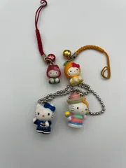 ハローキティ　マスコット　4個セット