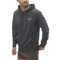 【SALE】2024春夏 新品【BILLABONG/ビラボン】【FOR SAND AND WATER】 SURF FLEX ZIP 水陸両用ラッシュパーカー BKH メンズ BE011-860