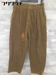 ◇ FREAK'S STORE フリークスストア コーデュロイ パンツ サイズS ブラウン メンズ 【中古】 【1103100017769】