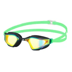 ☆ 099.グリーンxオレンジ ☆ スワンズ SWANS SR-72MPAFAB VALKYRIE スイムゴーグル スワンズ ゴーグル ミラー SWANS SR-72MPAFAB スイミングゴーグル 水中メガネ 水中眼鏡 大人用 競泳 水泳 クッションあり