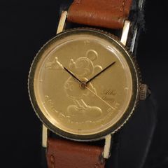 SEIKO ALBA 80sミッキー コイン型 腕時計 稼働品 美品 - メルカリ