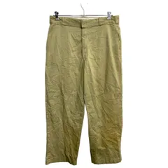 Dickies ワークパンツ W36 ディッキーズ ビッグサイズ ダブルニー ベージュ 古着卸 アメリカ仕入 2406-653