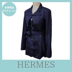 希少】 HERMES エルメス ゴルチェ期 ハラコ レザー ジャケット 36 