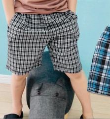 ハーフパンツ キッズ 男の子 チェック柄 カジュアル ボトムス 韓国子供服