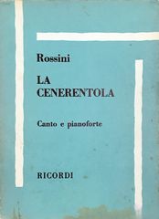 ロッシーニ チェネレントラ (声楽+ピアノ)輸入楽譜 Rossini La Cenerentola リコルディ/Ricordi 洋書