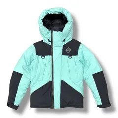 F.C.Real Bristol 22AW DOWN BENCH PARKA ダウンベンチパーカー ダウンジャケット エフシーレアルブリストル  FCRB-222042 ターコイズ S 91049A0