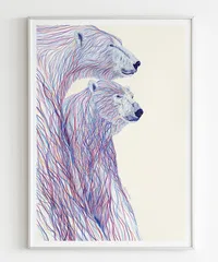 ◉⭐️抽象画クマの絵 【Souling_y】bear paintings原画一点物 ◉⭐️抽象画クマの絵 【Souling_y】bear paintings原画一点物