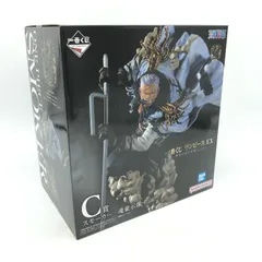 【中古】未開封)バンダイ 一番くじ C賞 スモーカー -魂豪示像- フィギュア/ワンピース EX 悪魔を宿す者達 Vol.2[6]