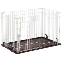 ペティオ ベーシックパピーサークル ナチュラル 一部欠品 - メルカリ