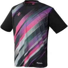 【新品・5営業日で発送】ニッタク(Nittaku) フリート_Tシャツ (NX2012) 色 : ブラック サイズ : SS 