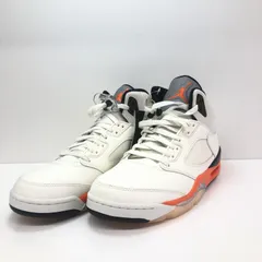 【中古】Nike Air Jordan 5 Orange Blaze　29cm　DC1060-100　ナイキ エアジョーダン 5[66]