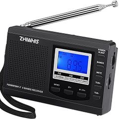 ◆迅速発送◆　ZHIWHIS ラジオ 小型ポータブル FM/AM/SW ワイドf