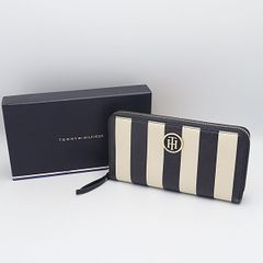 Tommy Hilfiger 幾何学模様 ファスナーラウンド長財布 ☆新品☆ - メルカリ