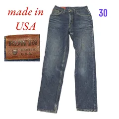 USA製エドウィンEDWIN古着デニムパンツw30股下78㎝