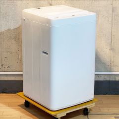 【関東一円送料無料】2021年製 ヤマダセレクト 全自動洗濯機 YWM-T45H1/4.5kg/c1379