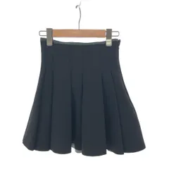 良好 T by ALEXANDER WANG ティーバイアレキサンダーワン  プリーツフレアスカート サイズ:XS  ブラック  レディース ミニ カットオフ　240001099295のサムネイル