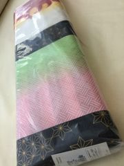 ◆ 生地まるっと1本買い! ◆ 和柄 鬼滅の刃(炎柱、恋柱、蛇柱、岩柱)