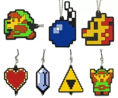 【中古】ストラップ(キャラクター) 全7種セット ラバーグッズコレクション 「一番くじ ゼルダの伝説 ハイラルライフスタイル」 G賞