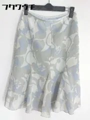 ◇ INDIVI インディヴィ 膝下丈 フレア スカート サイズ8 マルチ レディース 【中古】 【1002800506613】