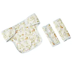 新品 抱っこ紐 よだれカバー 胸当てよだれカバー 綿100% 6重ガーゼ よだれパッド ベビーキャリア 子守帯 ベルトパッド サッキングパッド ベビーギフト 出産祝い エルゴやベビービョルンなどの抱っこ紐に最適