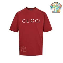 【今日WTO】Gucci 25SS シンプルロゴ刺繍半袖 T-MO66